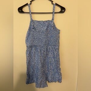 Flower Printed Romper